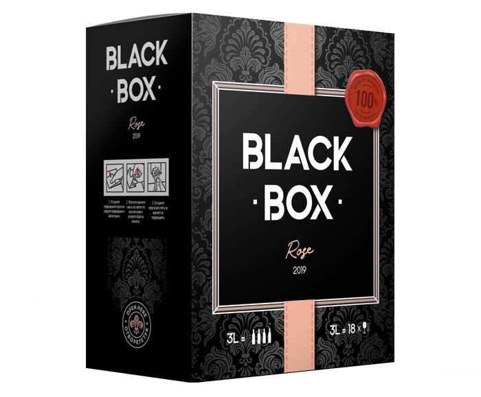 Вино Black Box Розе Kутия 3 л