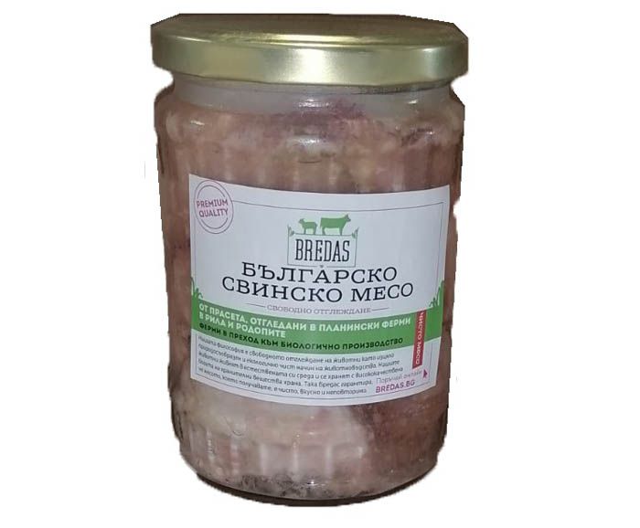 Българско Свинско Месо от Ферма Бредас 500 г