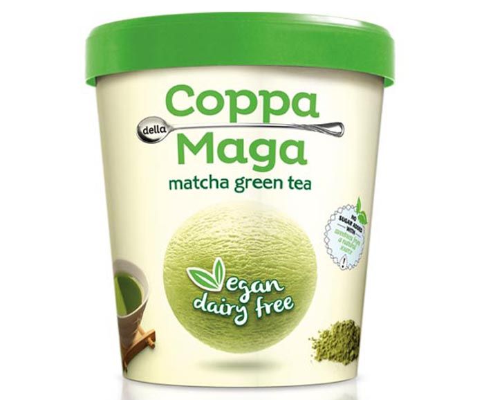 Веган сладолед Coppa della Maga Зелен чай Матча 125 мл