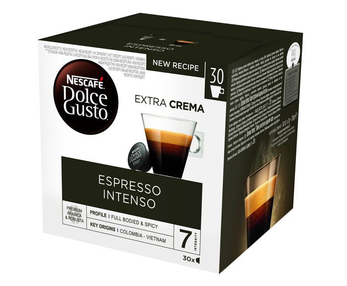 Кафе Капсули Nescafe Dolce Gusto Espresso Intenso 30 бр