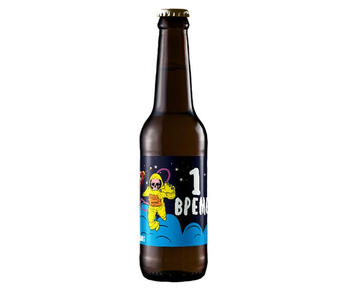 Бира 1 Време Pilsner 4.4% 0.33 л