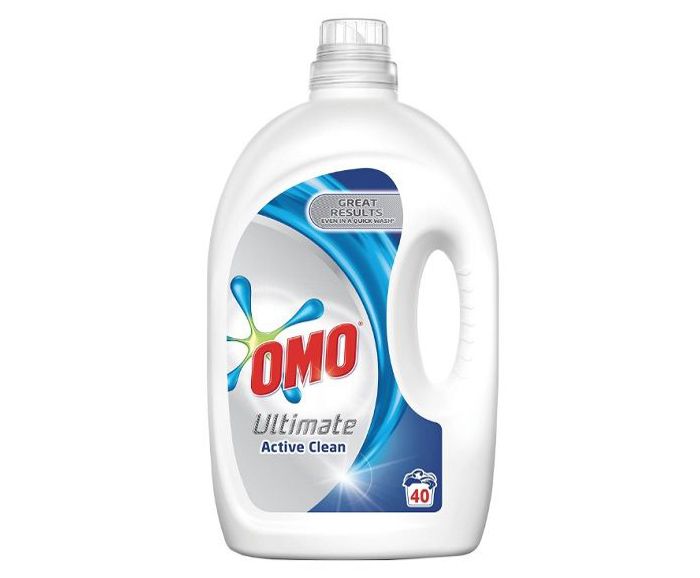 Гел за Пране Omo Ultimate Active Clean 40 пр. 2 л