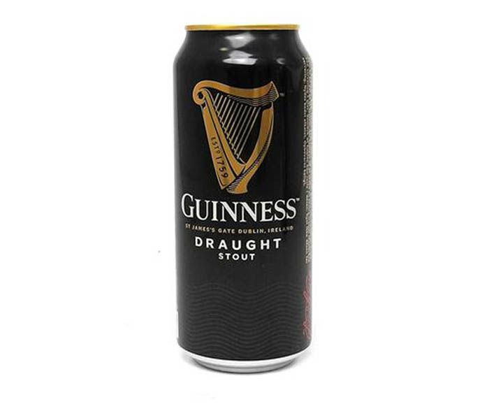 Бира Guinness Draught Stout Тъмно кен 440 мл