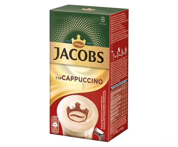 Капучино Jacobs 8 x 14.4 г