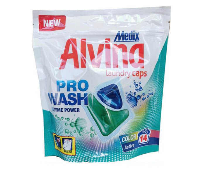 Капсули за пране Medix Alvina Pro Wash Color Active 14 бр