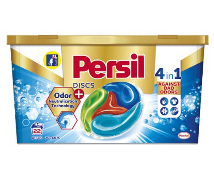 Капсули за пране Persil Discs Mal Odors 22 бр
