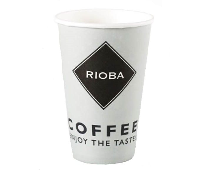 Картонени чаши печат Rioba 240 мл 50 бр