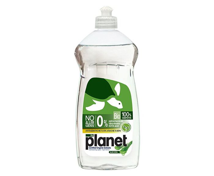 Био Препарат за миене на съдове Planet Aloe Vera 625 мл