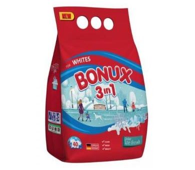 Прах за пране Bonux 3in1 Ice Fresh 40 пр. 4 кг