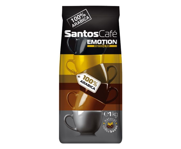 Кафе Santos Emotion 100% Arabica 1 кг