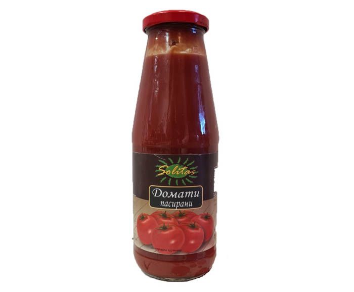 Пасирани домати Solitas 720 г