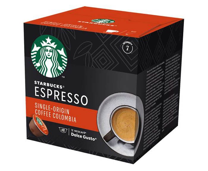 Кафе Капсули Nescafe Dolce Gusto Starbucks Single-Origin Colombia 12 бр