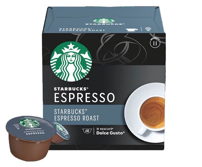 Кафе Капсули Nescafe Dolce Gusto Starbucks Espresso Roast 12 бр