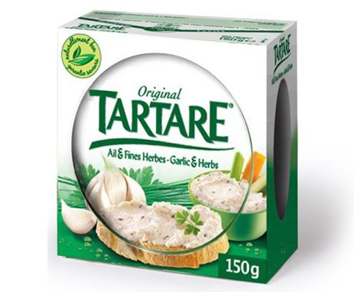 Сирене крема с чесън и подправки Tartare 150 г