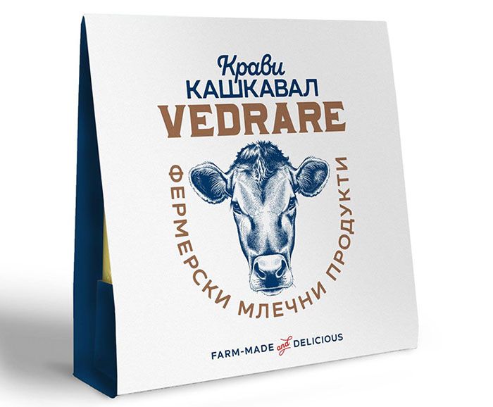Краве кашкавал Vedrare Фермерски 400 г