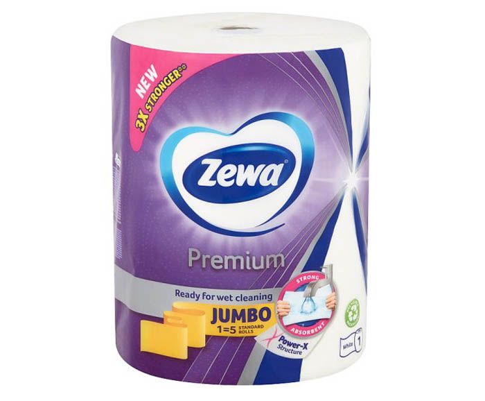 Кухненско Руло Zewa Premium Jumbo 3 пл. 1 бр