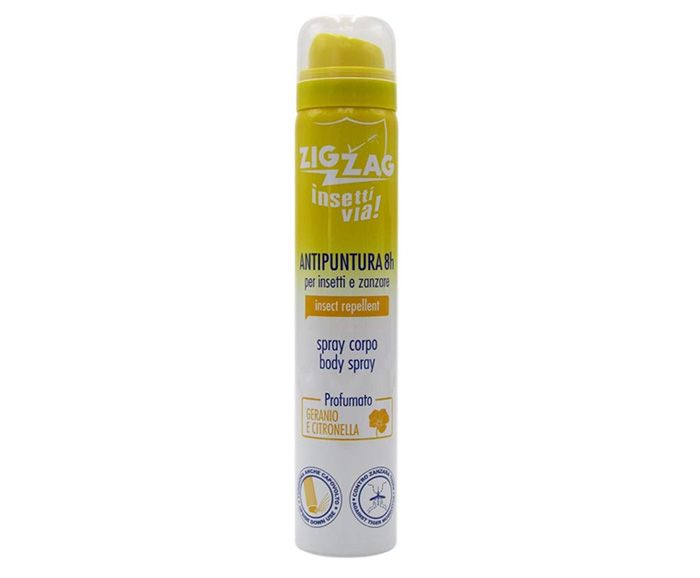 Спрей срещу насекоми Zig Zag Body Spray Здравец и Цитронела 100 мл