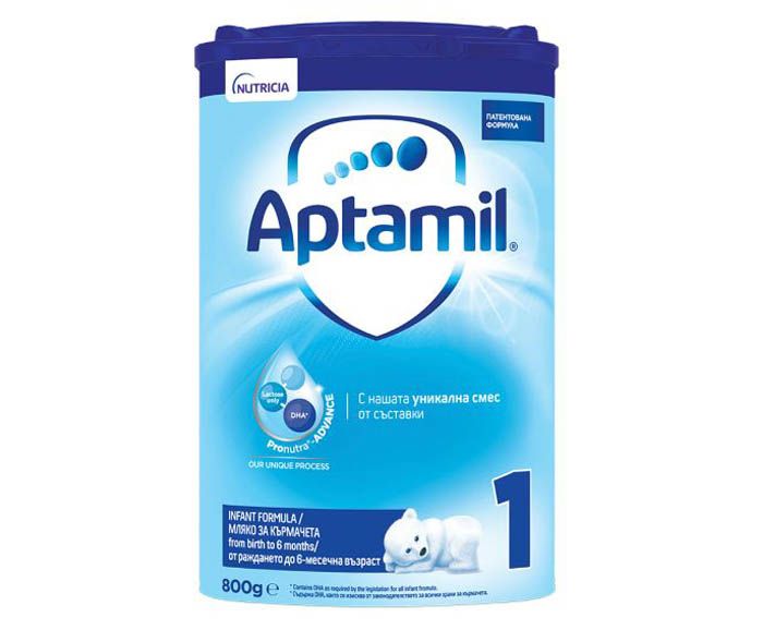 Адаптирано мляко Aptamil 1 (0-6) 800 г 