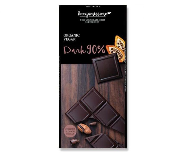 Био тъмен шоколад Benjamissimo 90% 70 г