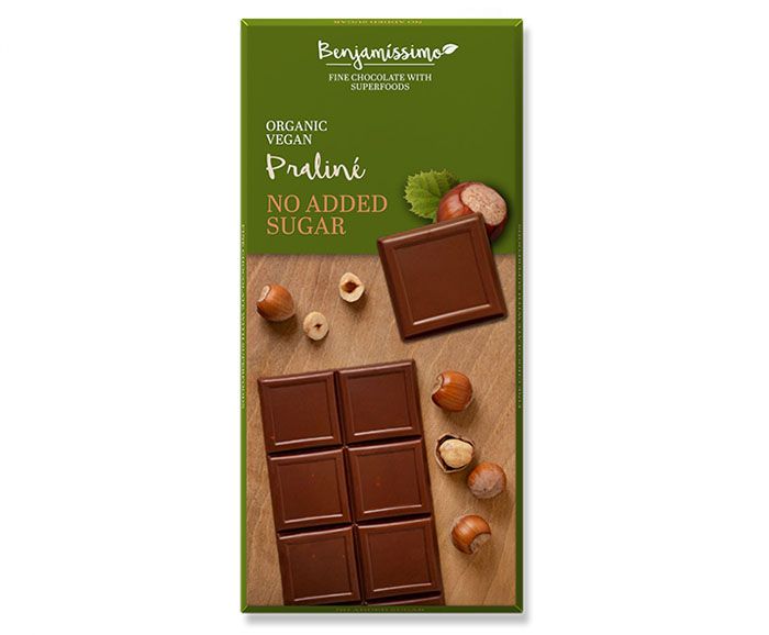 Био шоколад Benjamissimo Пралина без добавена захар 70 г