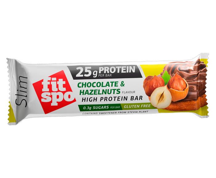 Протеинов Бар Fit Spo Slim Шоколад и Лешник 50 г