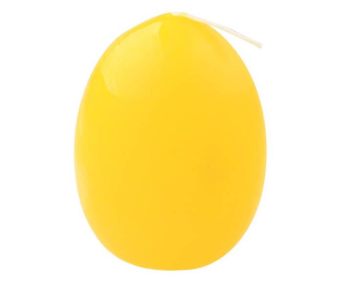 Ароматна Свещ Яйце Жълта