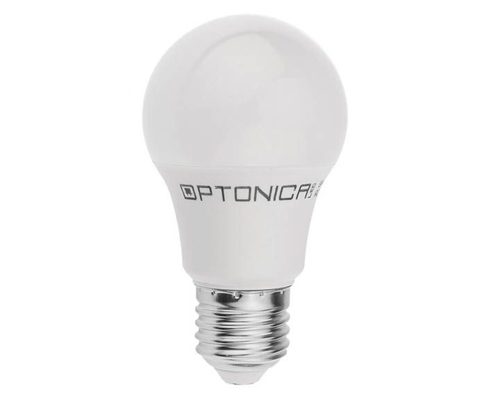LED Крушка Optonica E27 A60 9W 806LM 2200-240V 6000K 1 бр