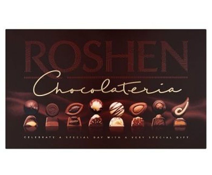 Шоколадови бонбони Roshen Шоколатериа 256 г