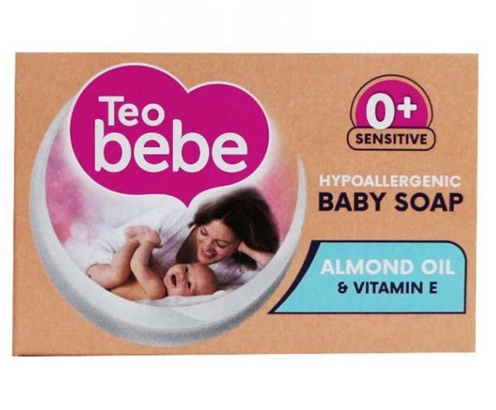 Хипоалергичен сапун Teo Bebe с бадемово масло 75 г