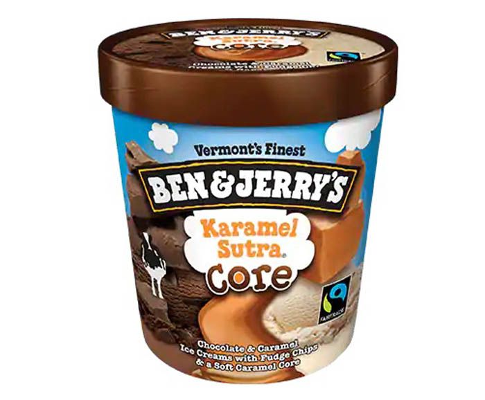 Сладолед Karamel Sutra Core Ben & Jerry's 465 мл