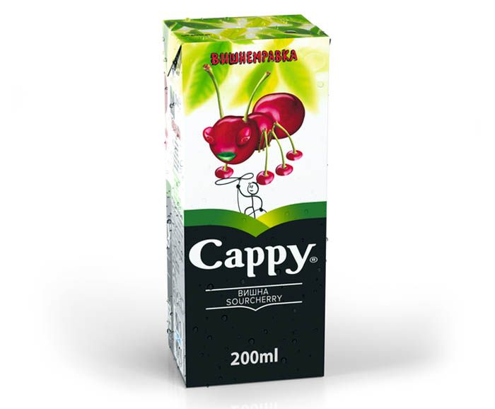 Плодова напитка Cappy Вишна 200 мл