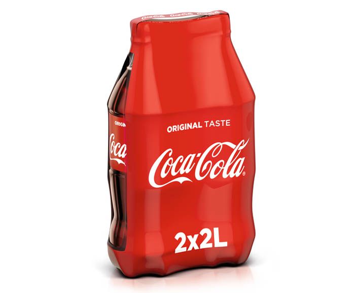 Пакет: Coca Cola 2 бр х 2 л