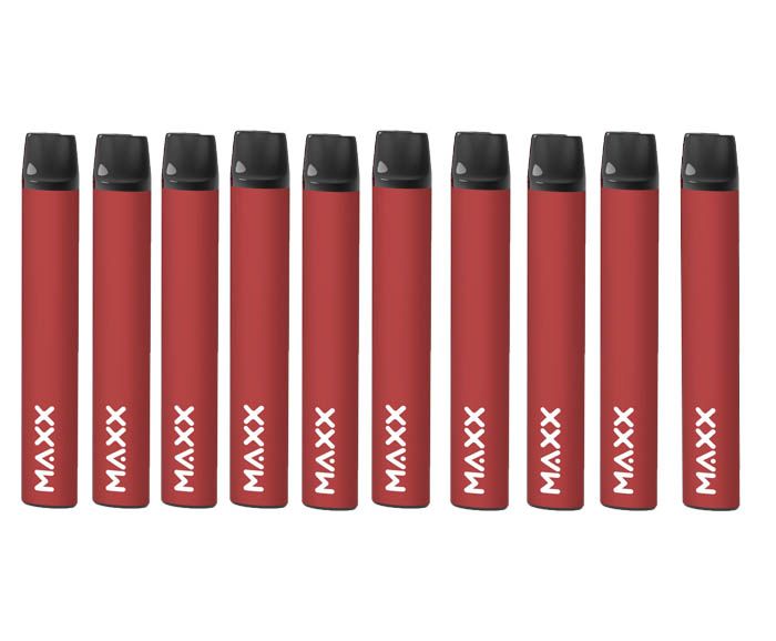 Електронен Стик Maxx Vape Dark Red Дива Череша - за Еднократна Употреба 10 бр