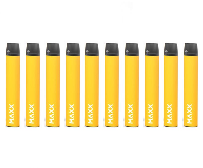 Електронен Стик Maxx Vape Yellow Манго - за Еднократна Употреба 10 бр
