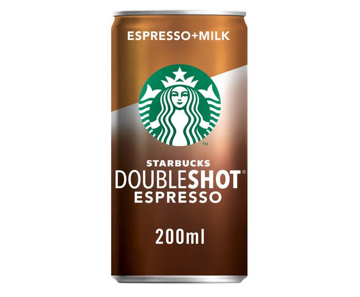 Кафе Напитка Starbucks Doubleshot Espresso с Мляко 200 мл