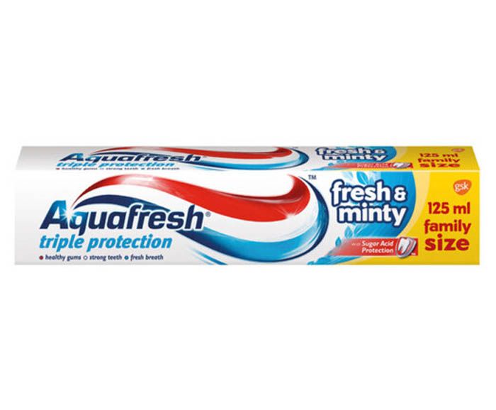Паста за зъби Aquafresh Triple Protection Fresh & Minty 125 мл