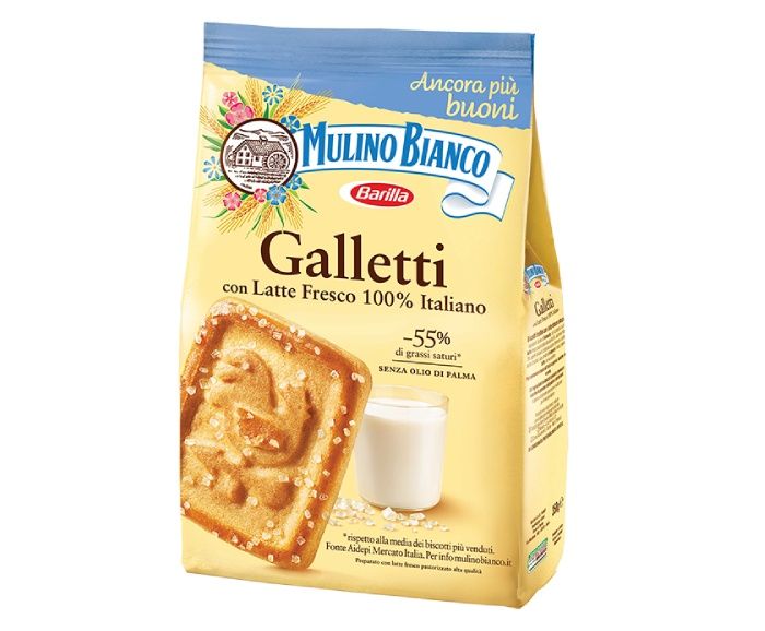 Бисквити Mulino Bianco Галети 350 г