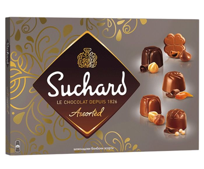 Шоколадови Бонбони Suchard Асорти 318 г