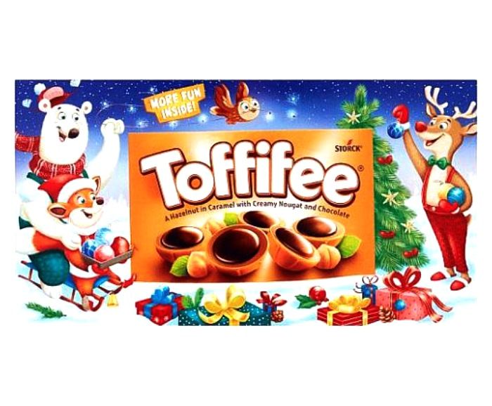 Шоколадови Бонбони Toffifee Коледен Пейзаж 375 г