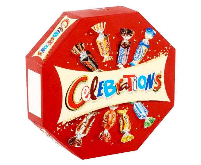 Микс Шоколадови Десерти Celebrations Кутия 196 г