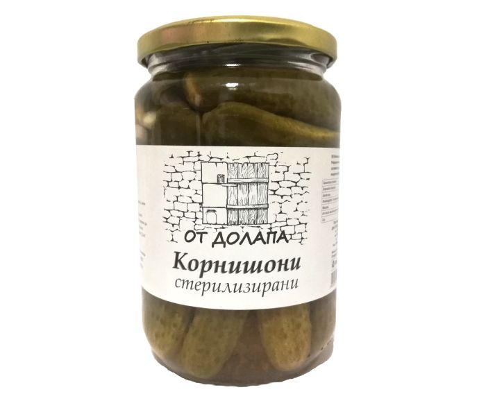 Кисели Краставички От Долапа Корнишони 680 г