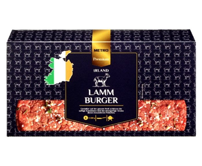 Metro Premium Lamm Burger 6 бр х 200 г