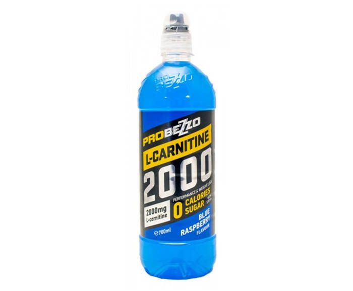 Ободряваща Напитка с Л-карнитин Pro Bezzo Синя Малина 700 мл