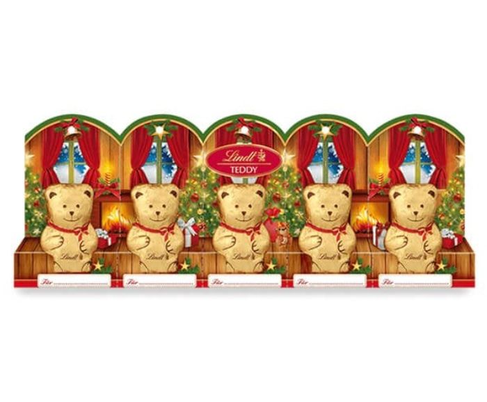Шоколадови Мечета Lindt 5 х 10 г