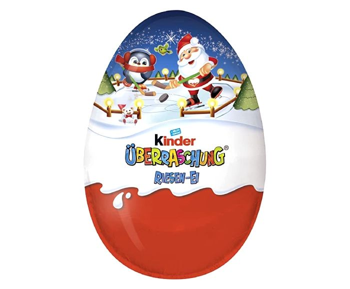 Коледно Шоколадово Яйце Kinder Surprise Момче 220 г