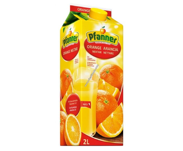 Сок Pfanner Портокал 50% 2 л