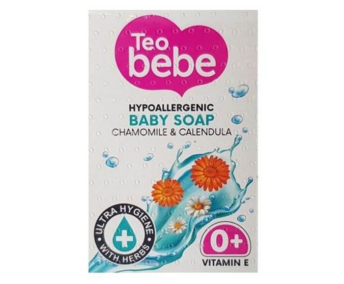 Хипоалергичен сапун Teo Bebe с невен и лайка 75 г