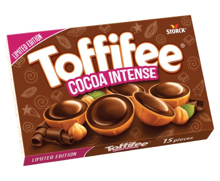 Шоколадови Бонбони Toffifee Cocoa Intense 125 г