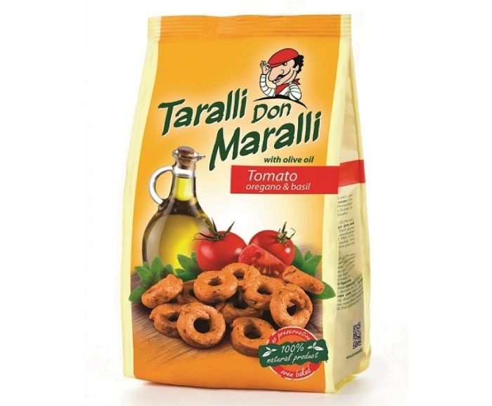 Гевречета Taralli Don Maralli с Домати, Риган и Босилек 130 г