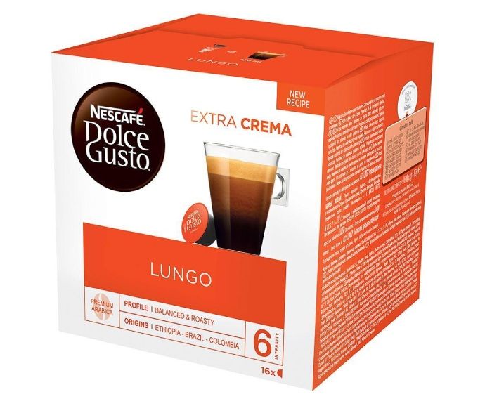 Кафе Капсули Nescafe Dolce Gusto Caffe Lungo 16 бр